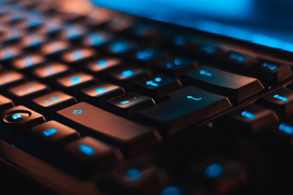Windows keyboard used for productivity shortcuts in Windows 11