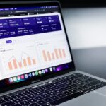 Website analytics dashboard representing WordPress analytics email and content plugins