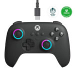 Game controller buying guide 2026 - 8BitDo Ultimate C wired Xbox controller with Hall Effect joysticks and RGB lighting