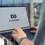 Person using a laptop for AI-assisted everyday computer productivity