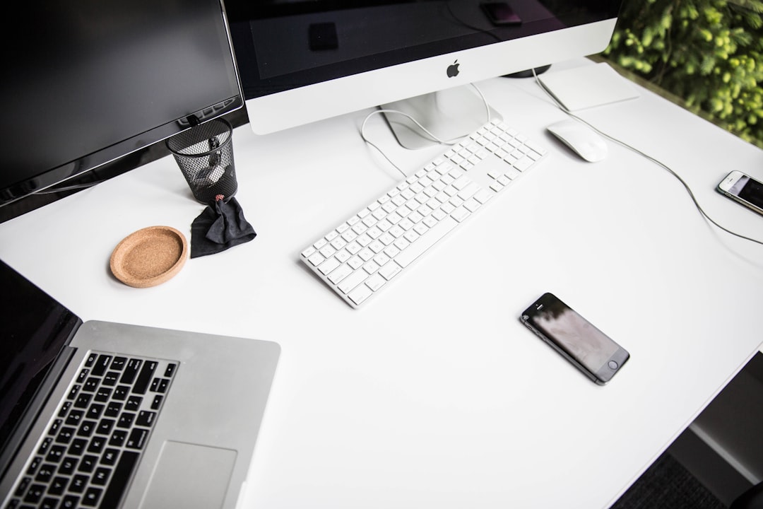 Customer support help desk workspace