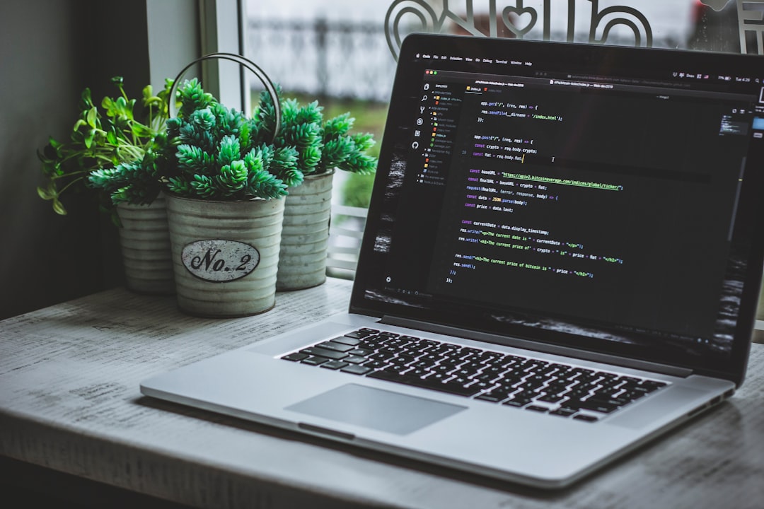 Laptop used for command-line development in a Linux environment