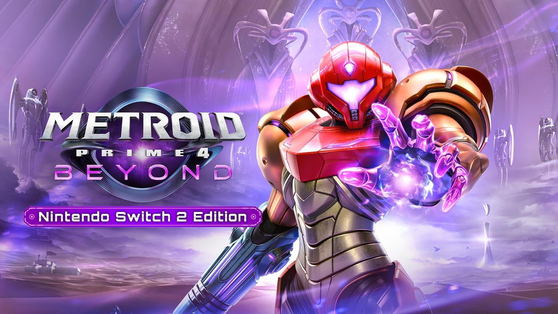 Metroid Prime 4 Beyond Nintendo Switch 2 Edition game art