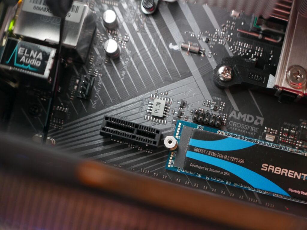 NVMe solid-state drive for upgrading a desktop or laptop PC