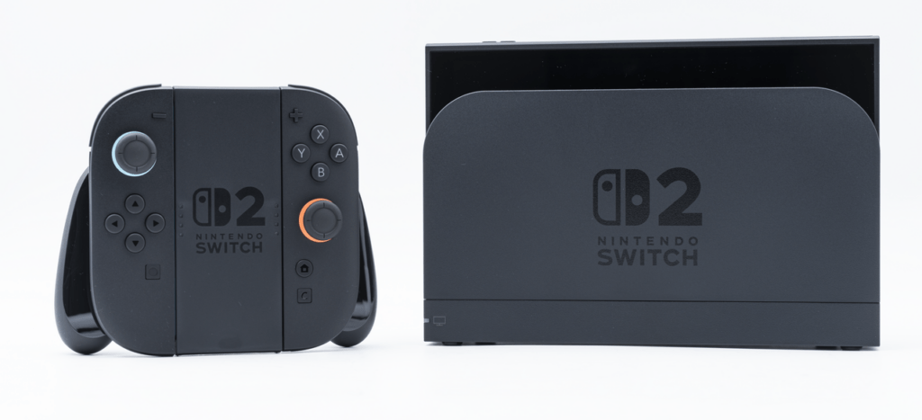 Nintendo Switch 2 console dock and Joy-Con 2 controllers for console vs gaming PC 2026 comparison
