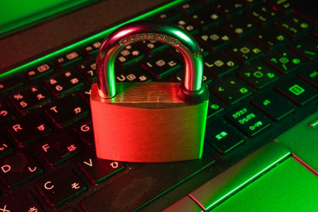 Cybersecurity concept image for an online privacy and public Wi-Fi security guide