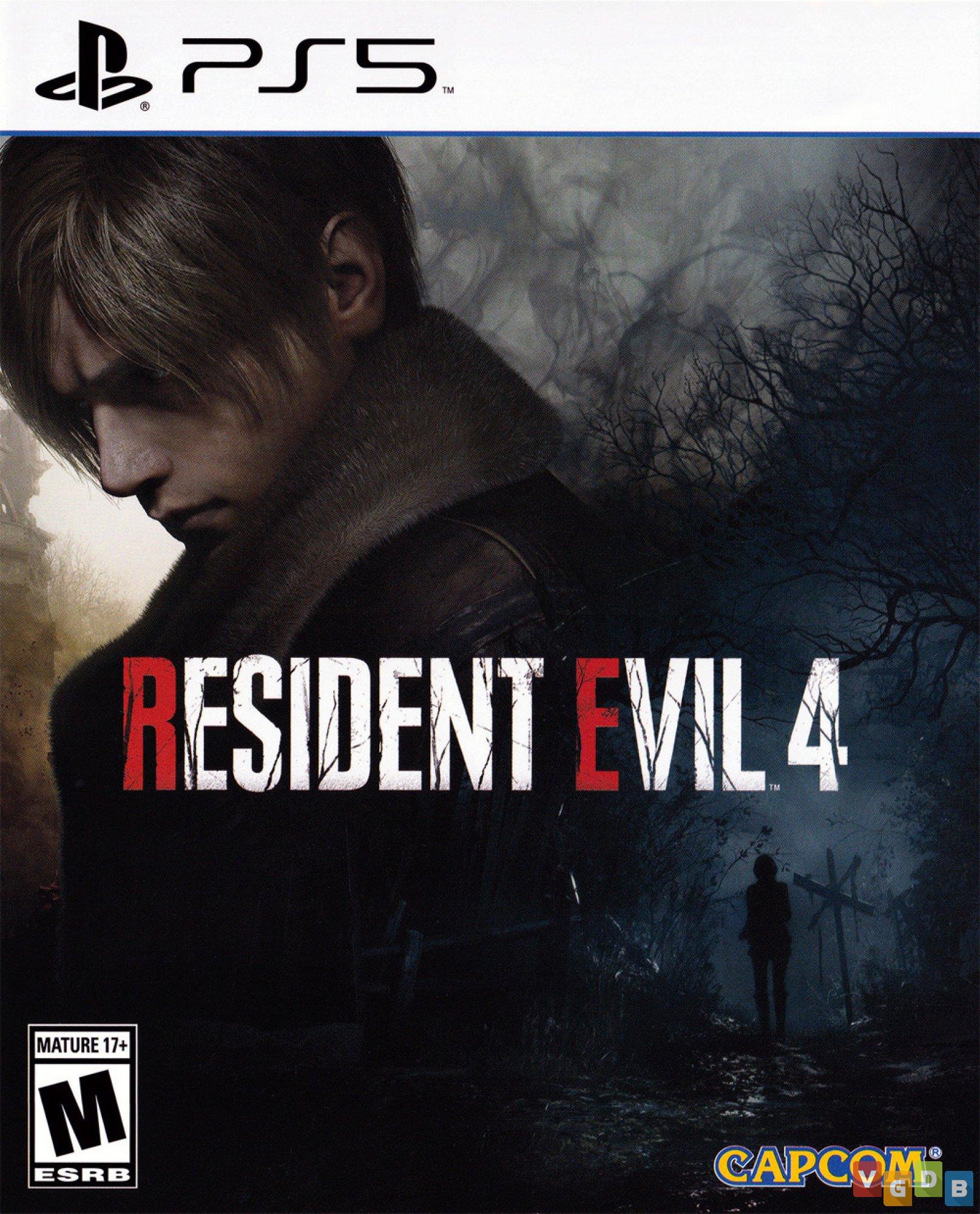 Resident Evil 4 game art for PlayStation 5