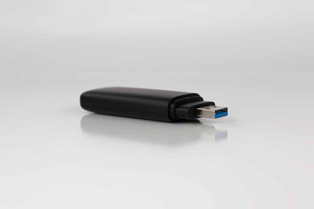 USB flash drive used as bootable installation media for Linux