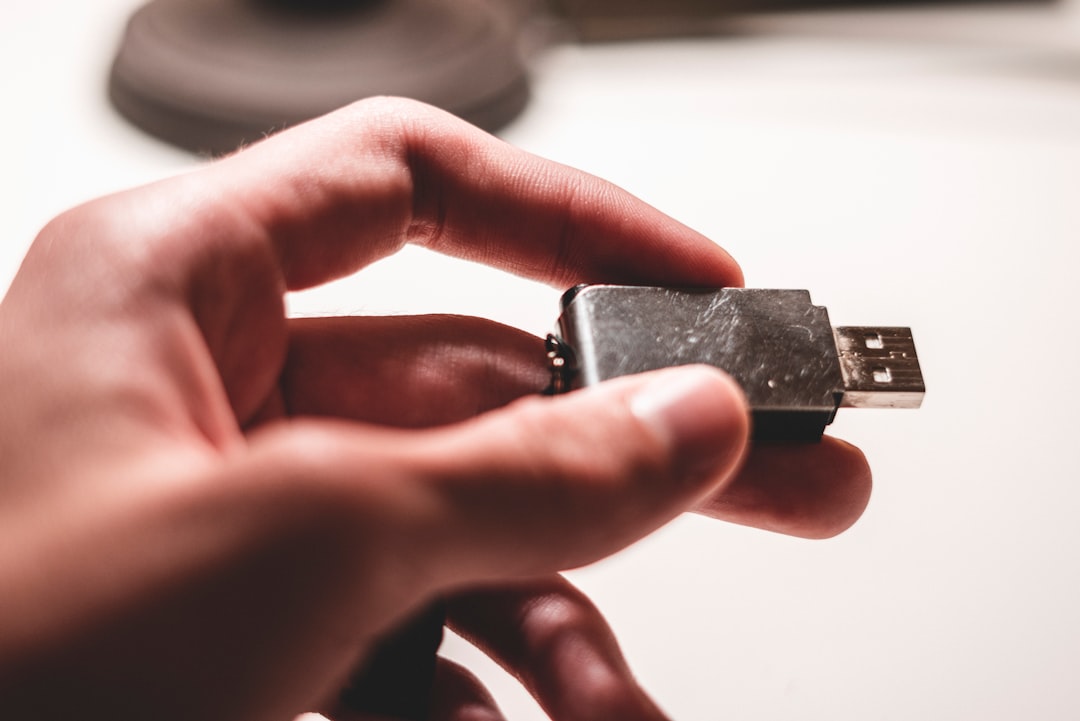 USB flash drive used for computer repair and recovery