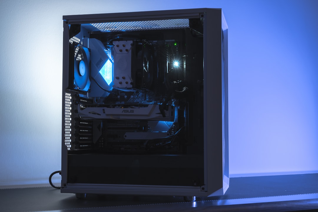 Desktop gaming and productivity PC with upgraded internal hardware