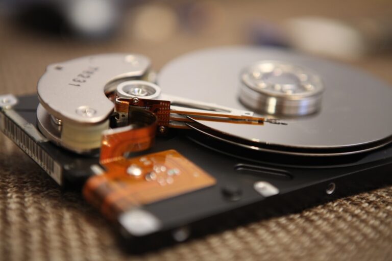 Hard disk drive representing deleted-file recovery and local storage in Windows 11